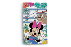 FABULIO, https://dev1-mda.konsimo.pl/kolekcja/fabulio/ Ręcznik Minnie Leniwiec wielokolorowy - zdjęcie