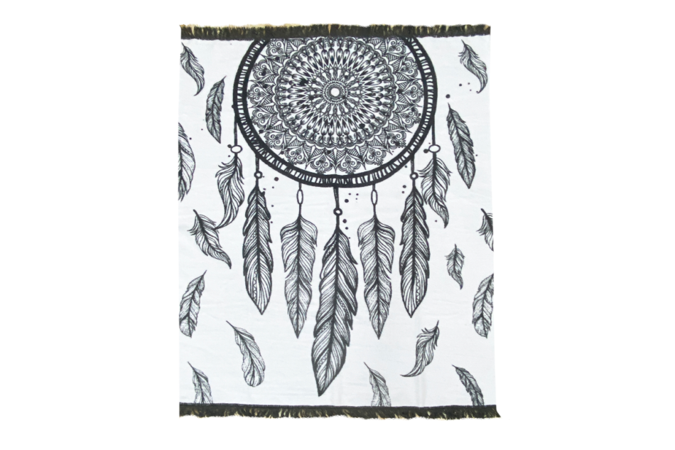 FIGO Koc kremowy/czarny - zdjęcie 1