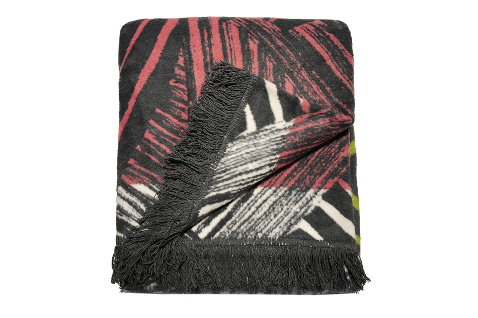 FIGO Koc czarny/wielokolorowy - zdjęcie 0