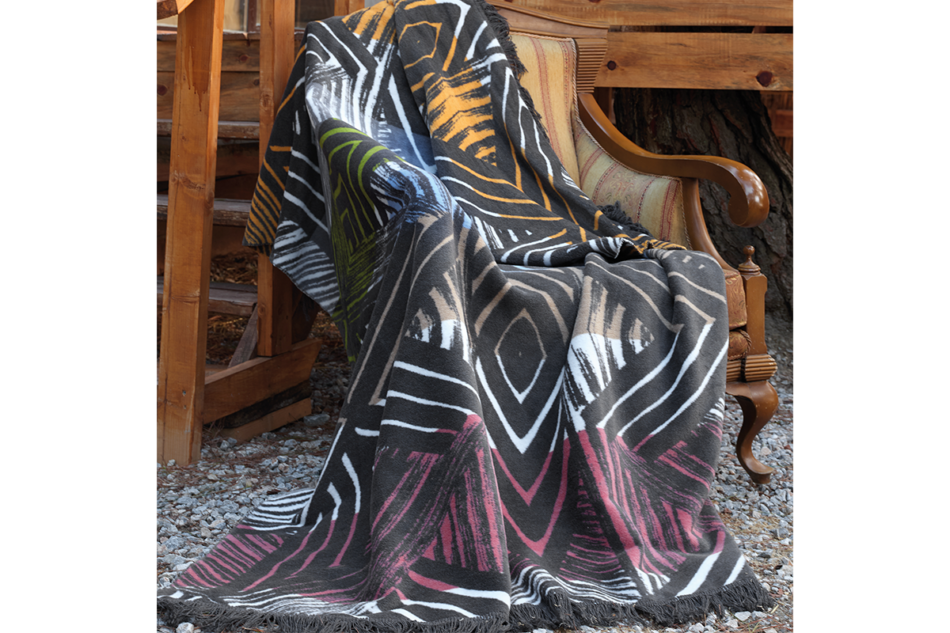 FIGO Koc czarny/wielokolorowy - zdjęcie 2