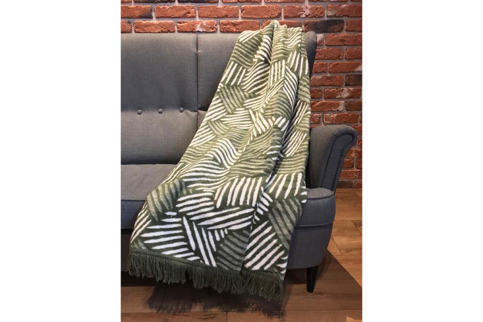 FIGO Koc zielony/biały - zdjęcie 3