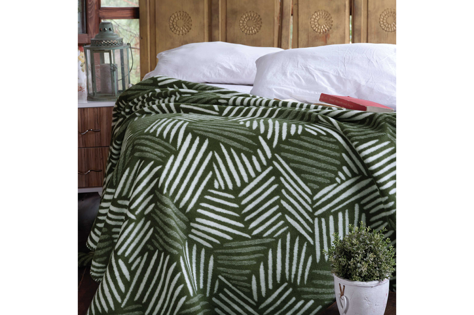 FIGO Koc zielony/biały - zdjęcie 2