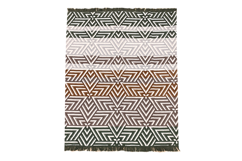 FIGO Koc beżowy/zielony - zdjęcie 1