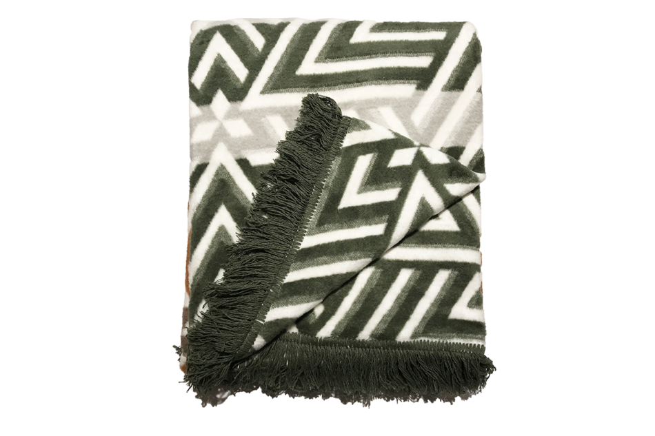 FIGO Koc beżowy/zielony - zdjęcie 0