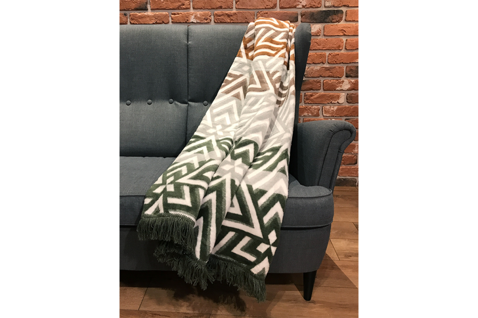 FIGO Koc beżowy/zielony - zdjęcie 2