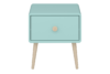 GAIA Stolik nocny miętowy/dąb - zdjęcie 1