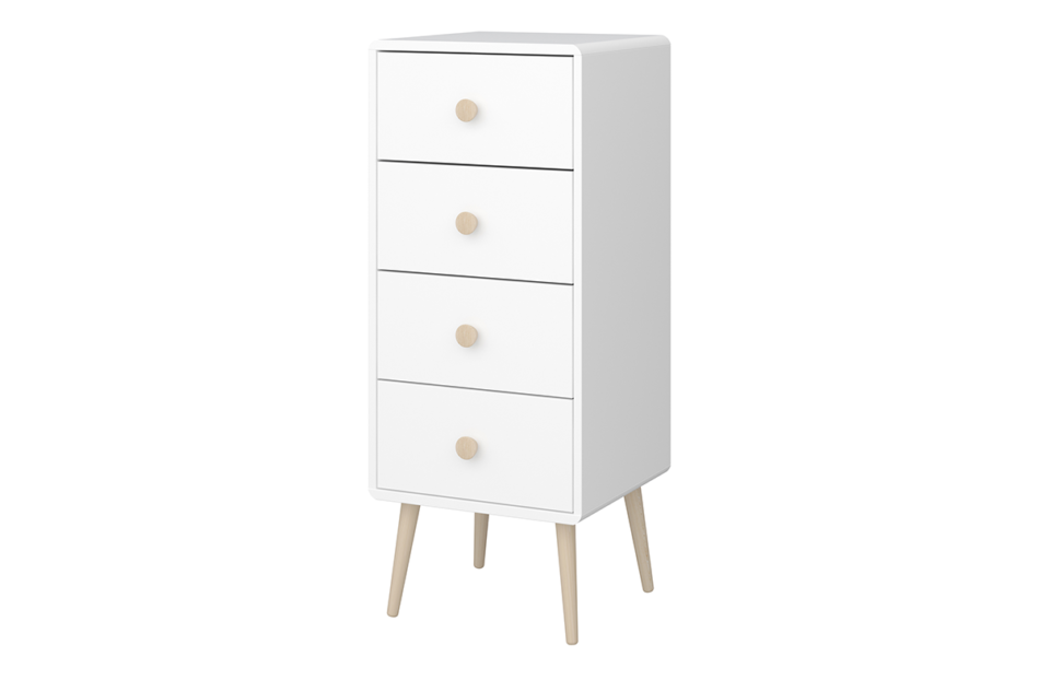 GAIA Komoda biały/dąb - zdjęcie 1