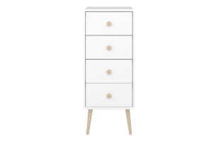 GAIA, https://dev1-mda.konsimo.pl/kolekcja/gaia/ Komoda biały/dąb - zdjęcie