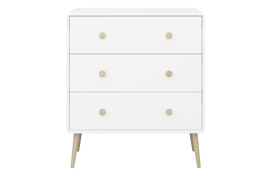 GAIA Komoda biały/dąb - zdjęcie 0