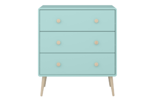 GAIA, https://dev1-mda.konsimo.pl/kolekcja/gaia/ Komoda miętowy/dąb - zdjęcie