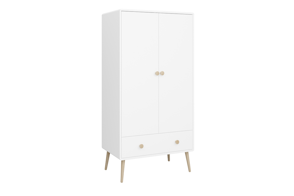 GAIA Szafa biały/dąb - zdjęcie 2