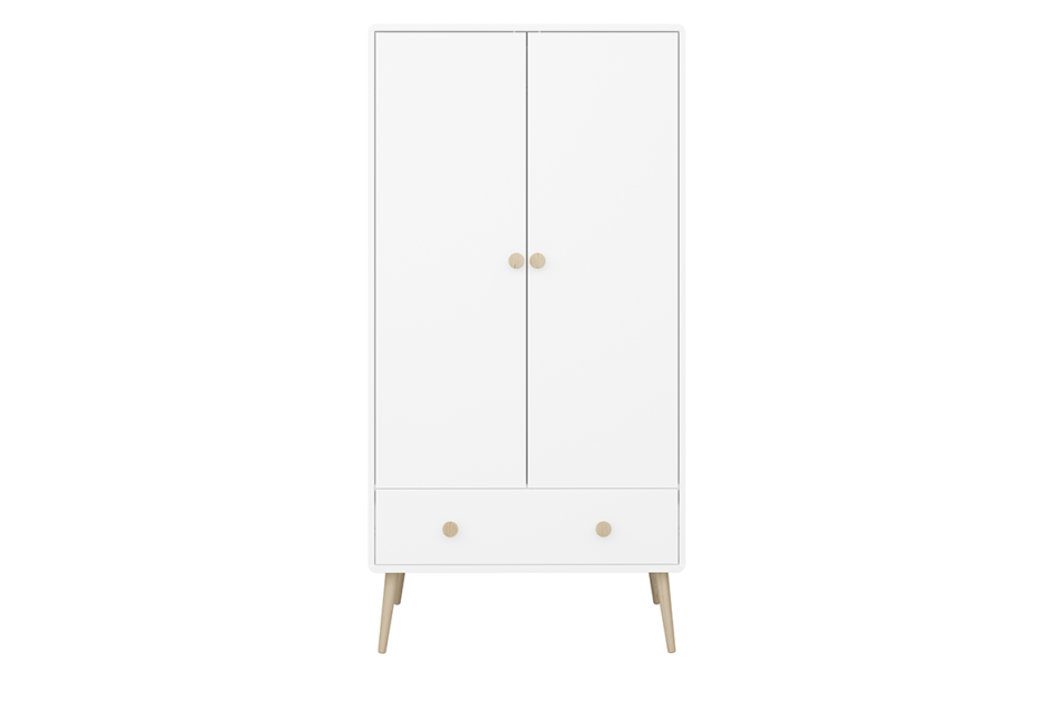 GAIA Szafa biały/dąb - zdjęcie 0