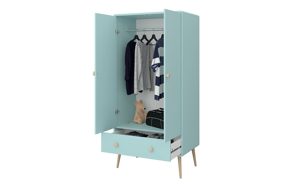 GAIA Szafa miętowy/dąb - zdjęcie 2