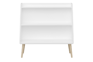 GAIA, https://dev1-mda.konsimo.pl/kolekcja/gaia/ Regał biały/dąb - zdjęcie