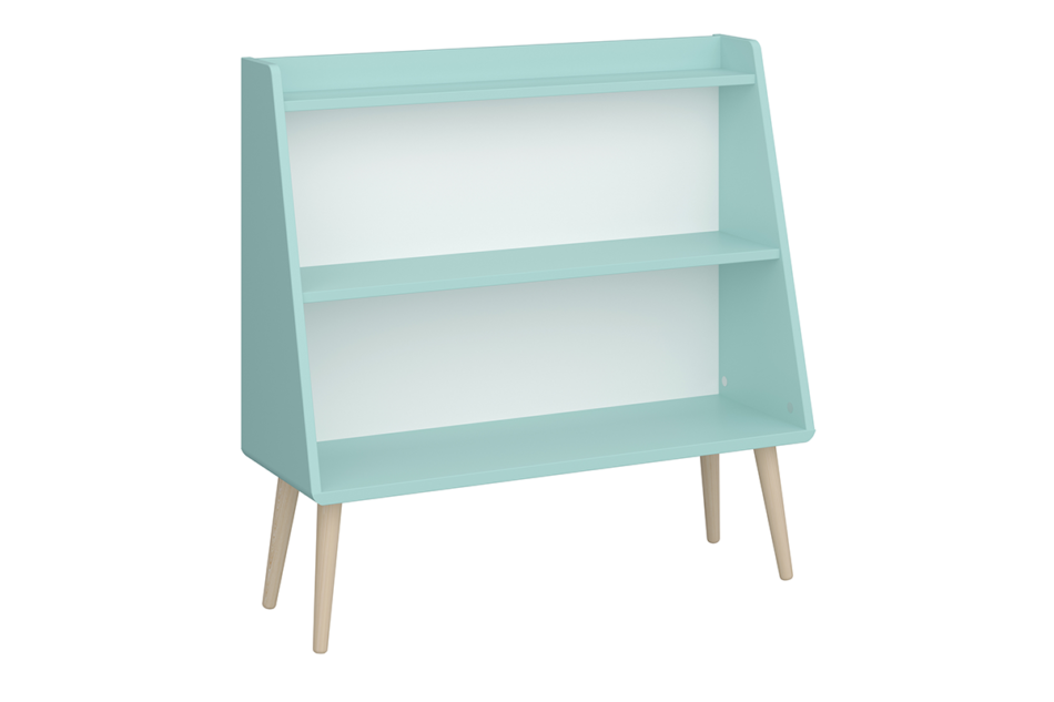 GAIA Regał miętowy/dąb - zdjęcie 1