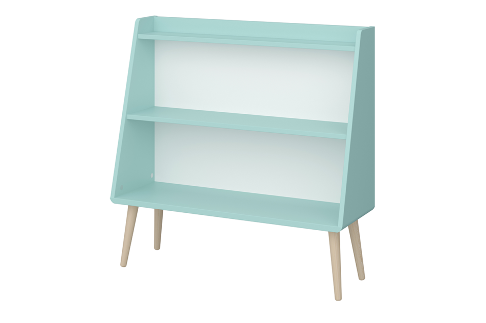 GAIA Regał miętowy/dąb - zdjęcie 2