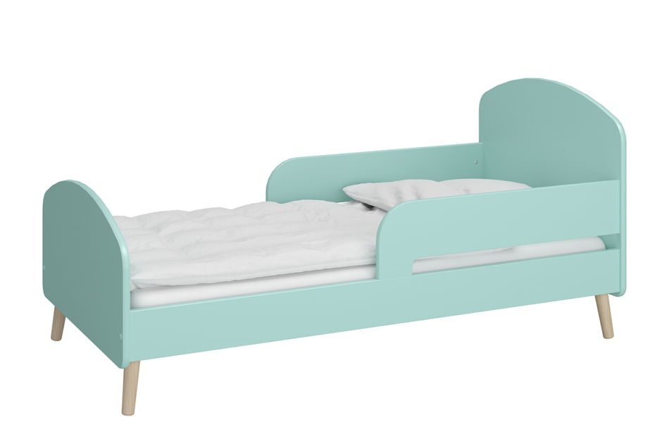 GAIA Łóżko dziecięce miętowy/dąb - zdjęcie 3