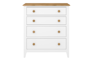 HESTON, https://dev1-mda.konsimo.pl/kolekcja/heston/ Komoda biały/dąb naturalny - zdjęcie