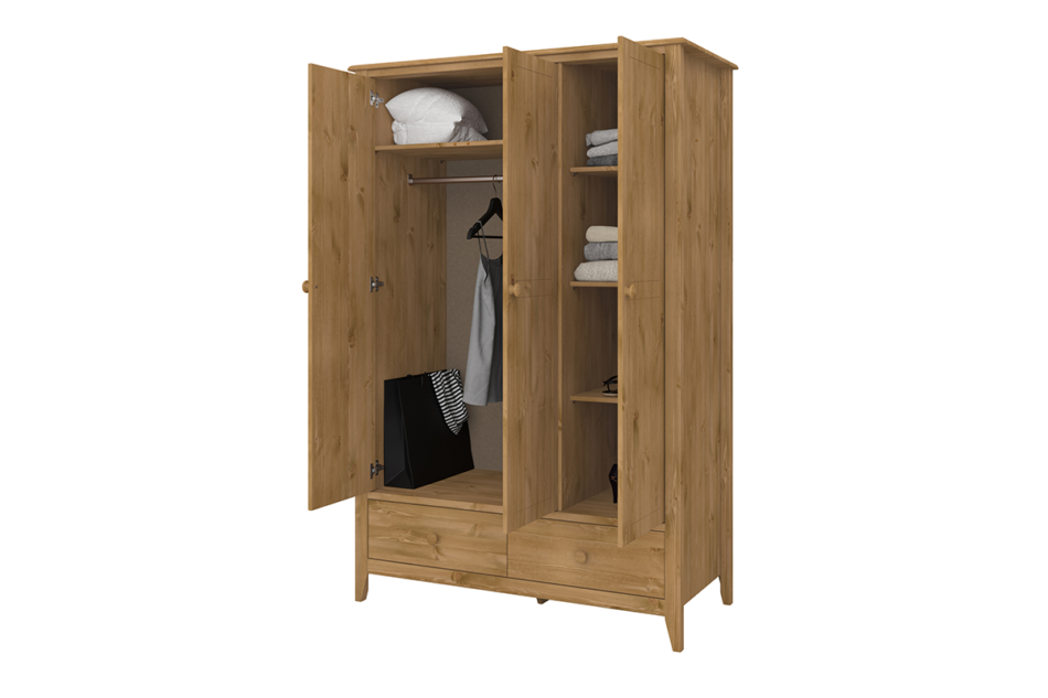 HESTON Szafa ubraniowa dąb naturalny - zdjęcie 2