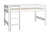 NICE Łóżko piętrowe ze stelażem biały - zdjęcie 3