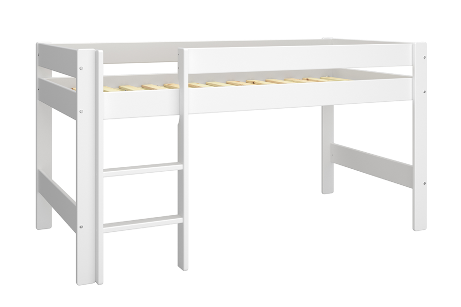 NICE Łóżko piętrowe ze stelażem biały - zdjęcie 2