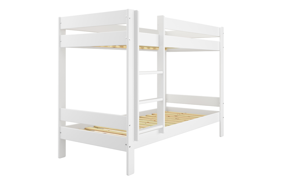 NICE Łóżko piętrowe ze stelażem biały - zdjęcie 3