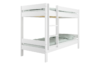 NICE Łóżko piętrowe ze stelażem biały - zdjęcie 3