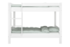 NICE Łóżko piętrowe ze stelażem biały - zdjęcie 2