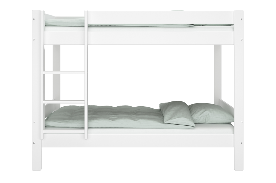 NICE Łóżko piętrowe ze stelażem biały - zdjęcie 1