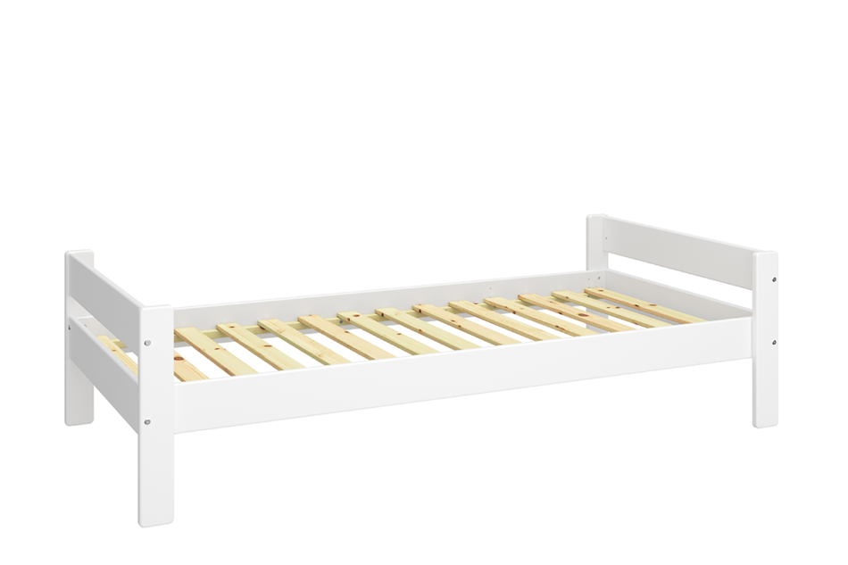 NICE Łóżko ze stelażem biały - zdjęcie 4