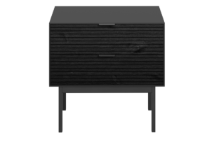 SOMA, https://dev1-mda.konsimo.pl/kolekcja/soma/ Stolik nocny czarny - zdjęcie