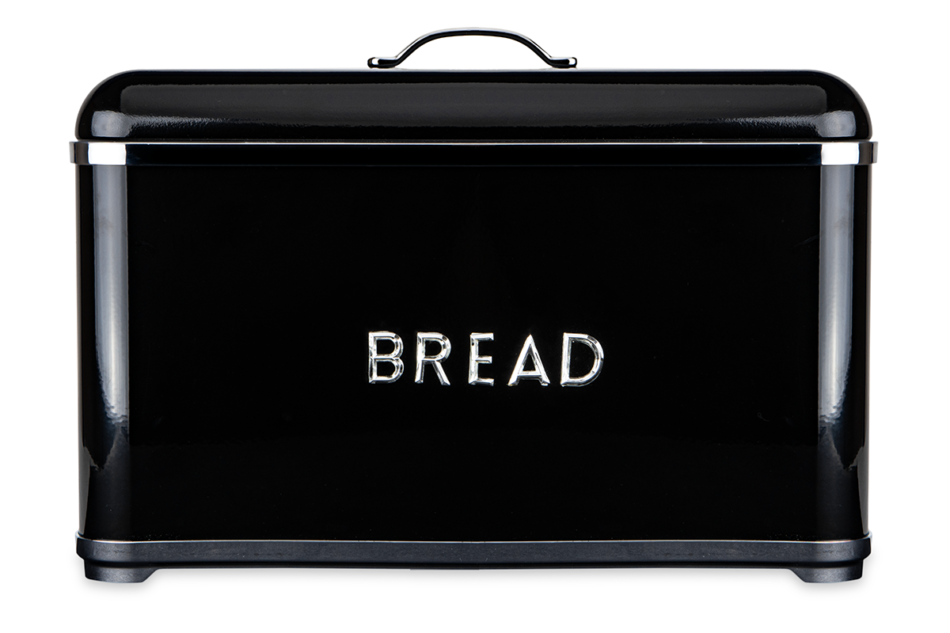 MARTI Chlebak stalowy mały czarny czarny - zdjęcie 0