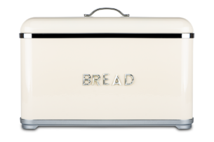 MARTI, https://dev1-mda.konsimo.pl/kolekcja/marti/ Chlebak stalowy mały kremowy kremowy - zdjęcie