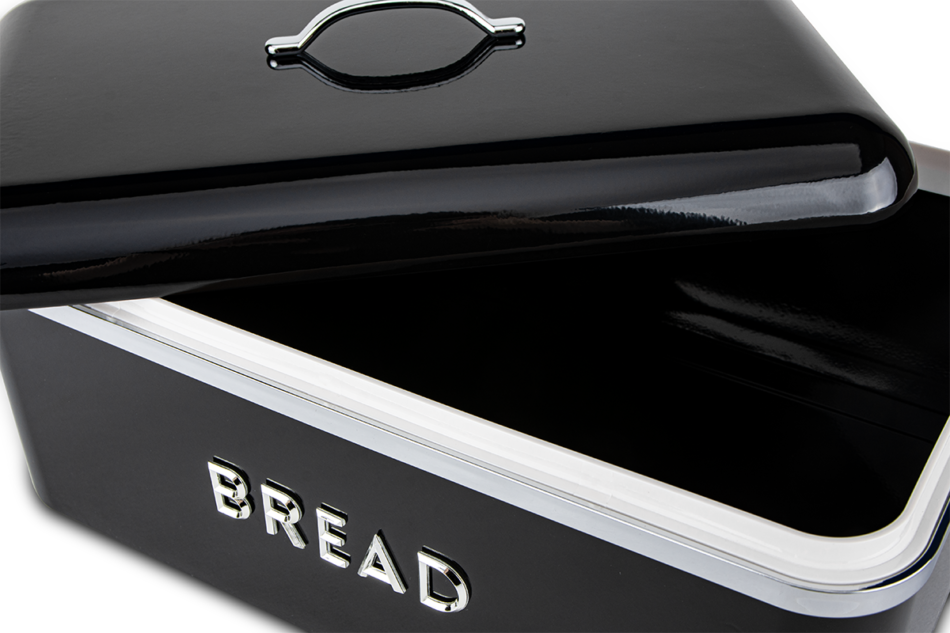 MARTI Chlebak stalowy czarny czarny - zdjęcie 2