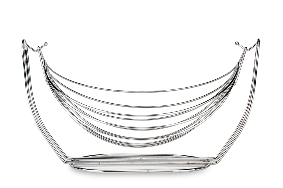 SUNBE Koszyk na owoce srebrny - zdjęcie 1