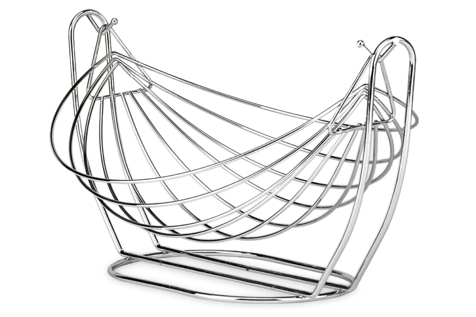 SUNBE Koszyk na owoce srebrny - zdjęcie 0