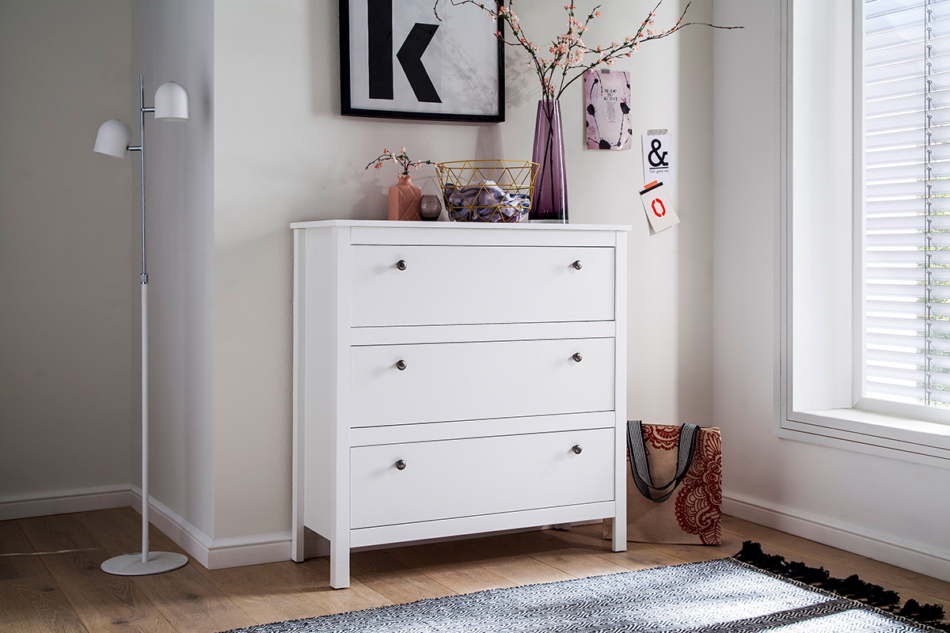 FARGE Komoda biały - zdjęcie 2