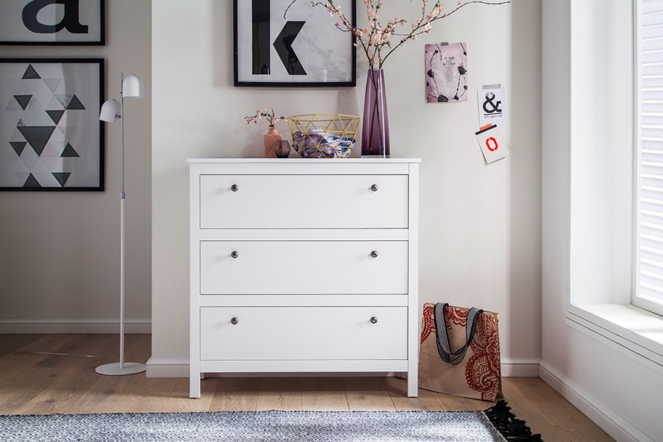 FARGE Komoda biały - zdjęcie 3