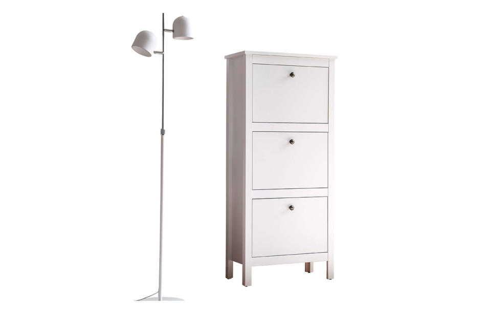 FARGE Szafka na buty biały - zdjęcie 1