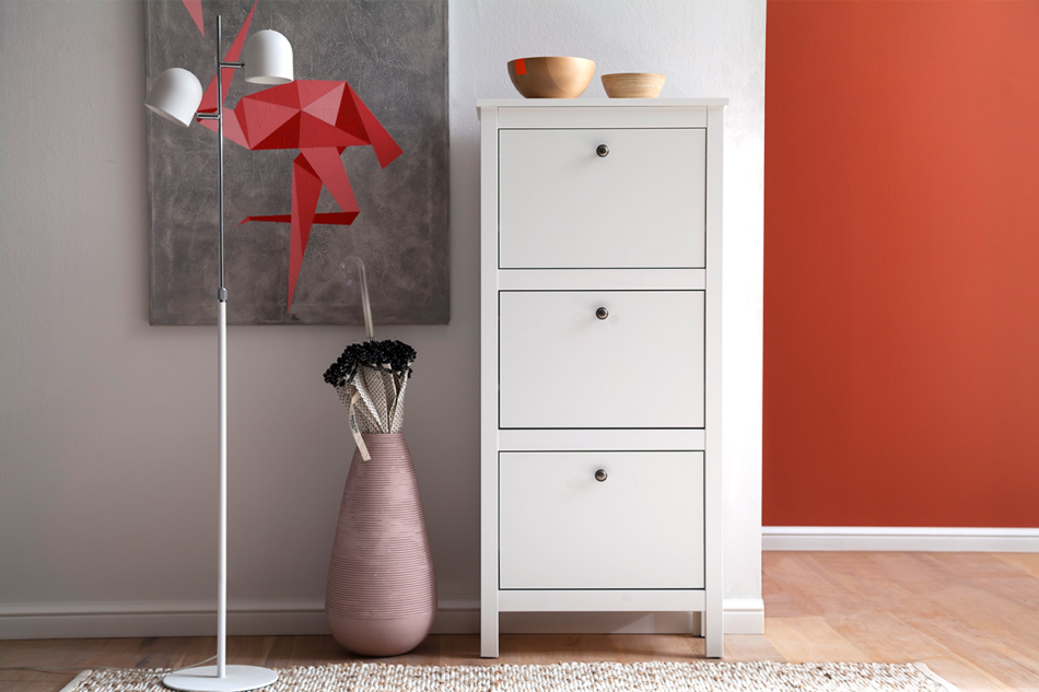 FARGE Szafka na buty biały - zdjęcie 2