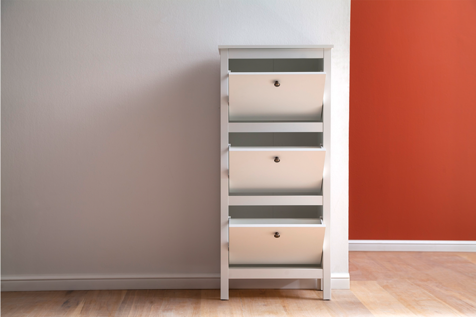 FARGE Szafka na buty biały - zdjęcie 3