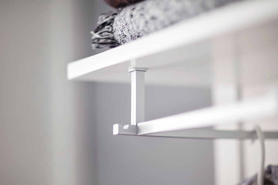 FARGE Wieszak ścienny biały - zdjęcie 3