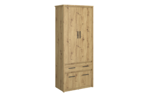 LEORI, https://dev1-mda.konsimo.pl/kolekcja/leori/ Szafa ubraniowa dąb artisan - zdjęcie