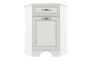 VETICA, https://dev1-mda.konsimo.pl/kolekcja/vetica/ Szafka narożna glamour kremowy - zdjęcie