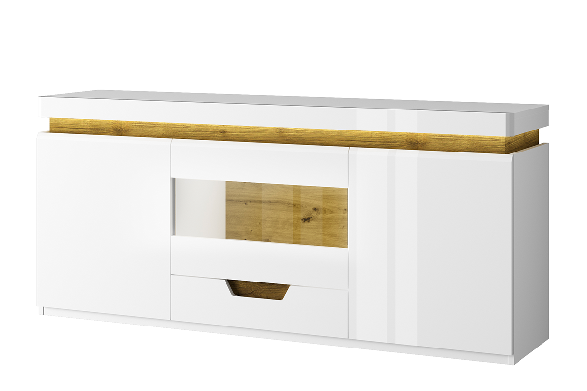 Szafka RTV w stylu skandynawskim