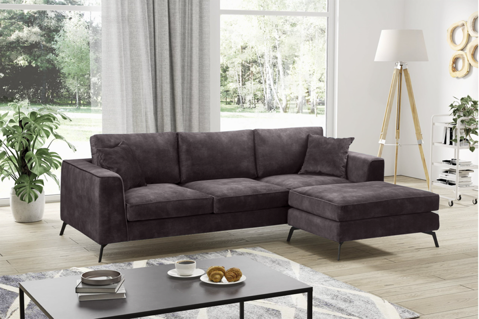 NORIS Narożnik lewy/prawy czarny - zdjęcie 15