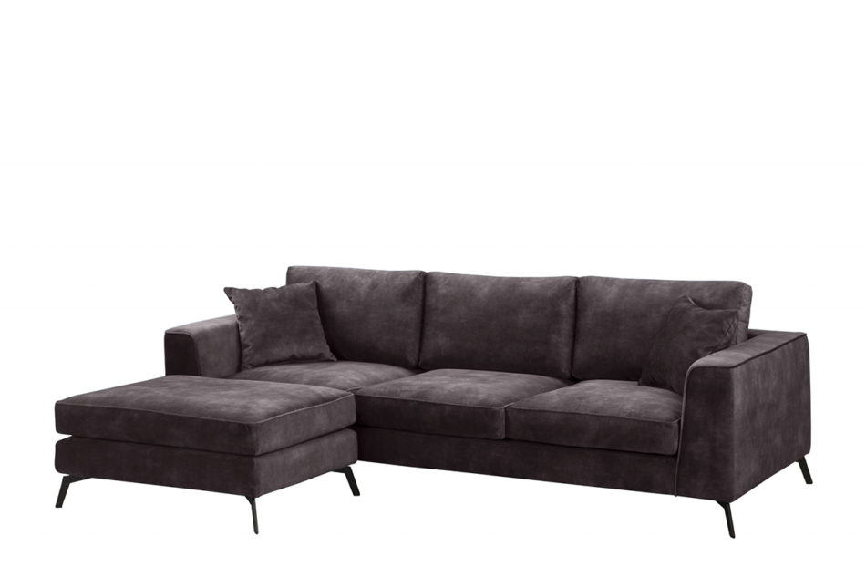 NORIS Narożnik lewy/prawy czarny - zdjęcie 1