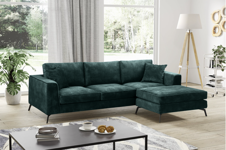 NORIS Narożnik lewy/prawy ciemny zielony - zdjęcie 15