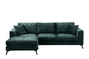 NORIS, https://dev1-mda.konsimo.pl/kolekcja/noris/ Narożnik lewy/prawy ciemny zielony - zdjęcie