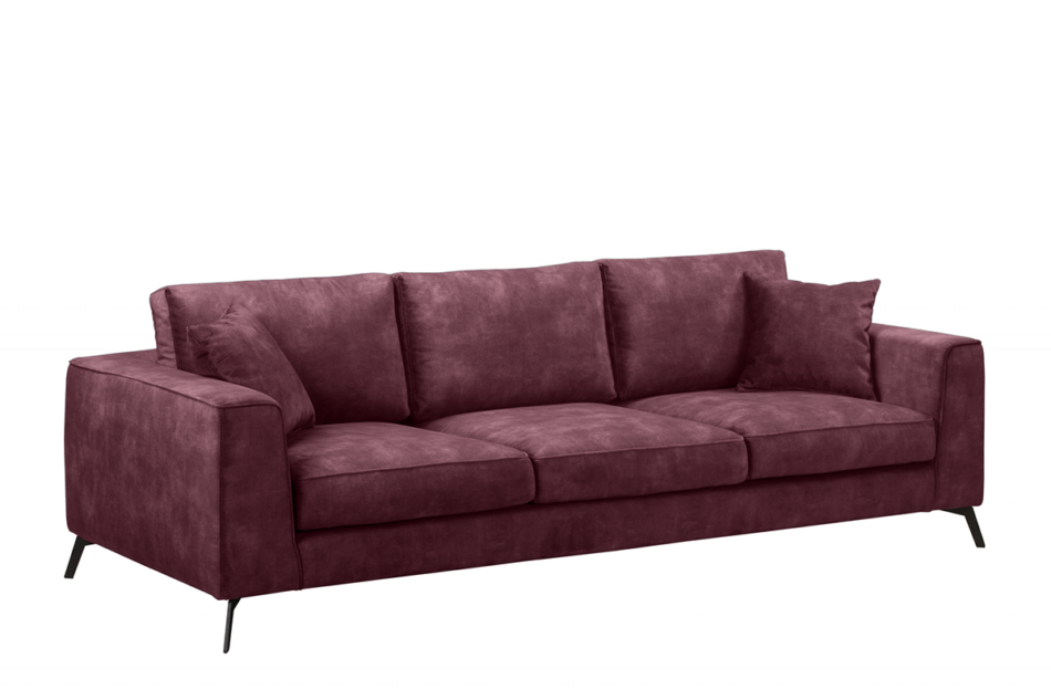 NORIS Narożnik lewy/prawy bordowy - zdjęcie 3